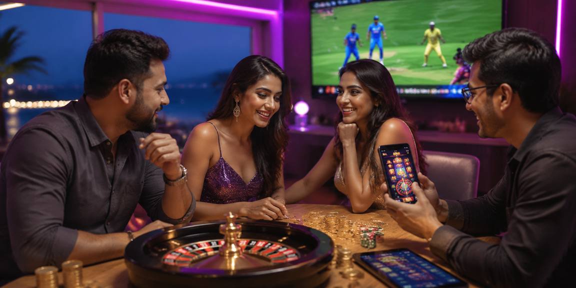 Bàn roulette neon phong cách Việt Nam
